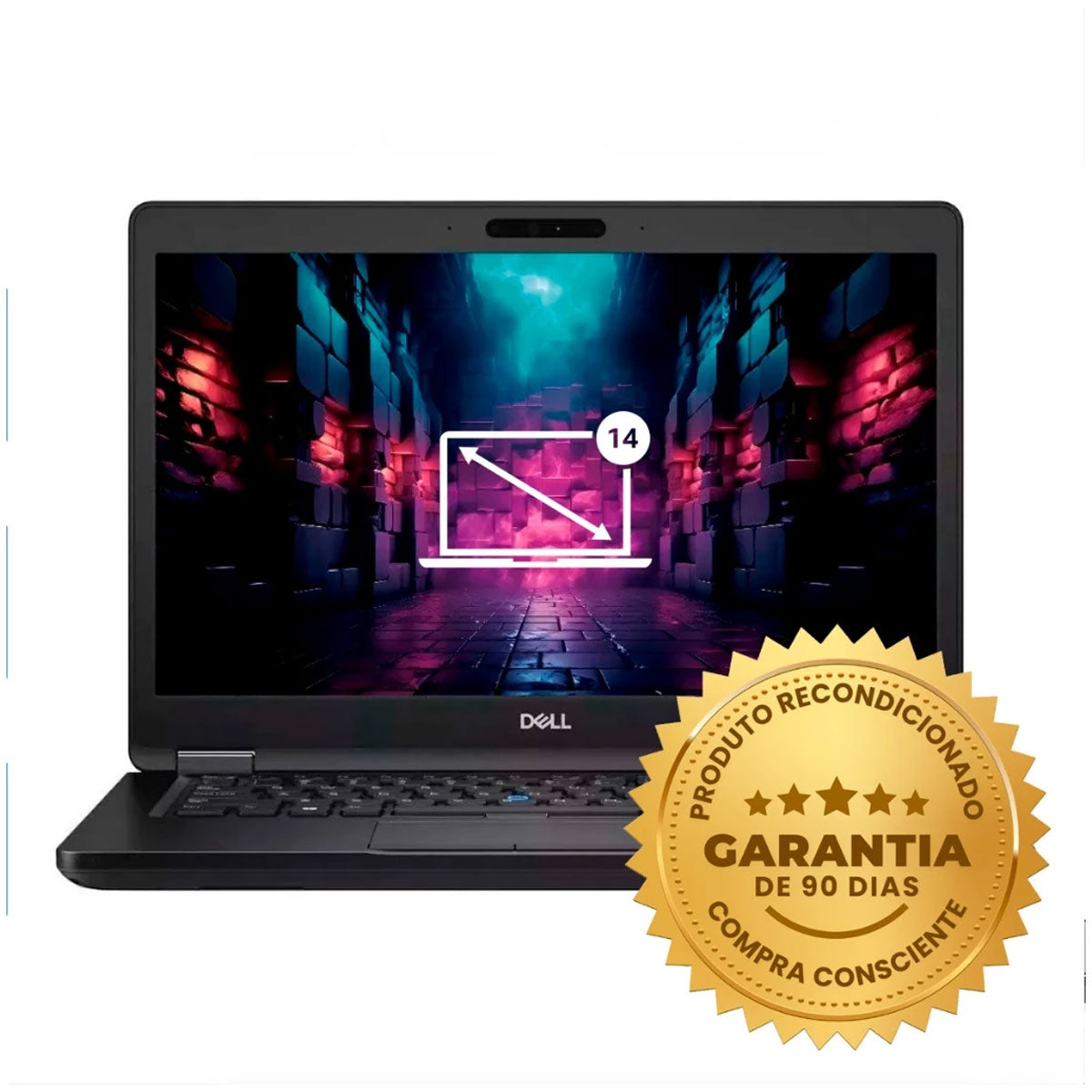 Notebook Dell - Core I5 8th + 16 Gb DDR4 + 480 GB SSD M2